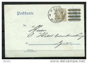 Germany 1909 Postal Stationary Card