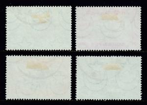 BAHAWALPUR — SCOTT 26-29 (SG 43-46) — 1949 UPU SET — USED — SCV $12.00