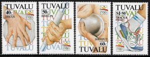 Tuvalu #612-5 MNH Set - Barcelona Summer Olympics