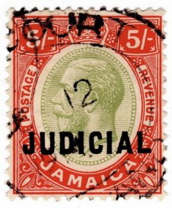 (I.B) Jamaica Revenue : Judicial 5/-