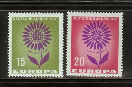 Germany 897-898 Set MNH Europa (F)