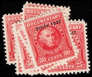 U.S. REV. DATED REDS R461-72  Mint (ID # 116904)