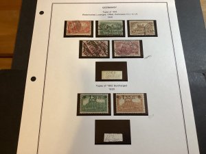 ICOLLECTZONE Super Clean Germany Album Page 1920 issues  (C500-34)