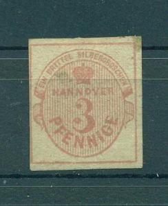 Germany-State Hanover sc# 16 used cat value $140.00