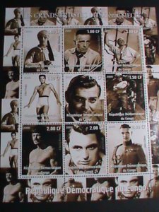 ​CONGO STAMP:2000 FAMOUS HOLLYWOOD MOVIES EVENTS STAMPS MNH FULL SHEET VF