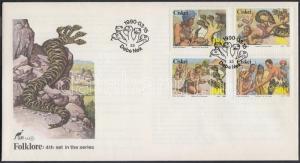 South Africa Ciskei stamp Folk culture set Cover 1990 Mi 166-169 WS142329