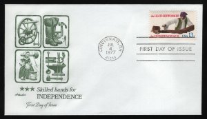 #1717-1720 13c Skilled Hands For Ind., Artmaster FDC **ANY 5=FREE SHIPPING**