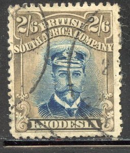 Rhodesia # 133 Used. CV $ 110.00