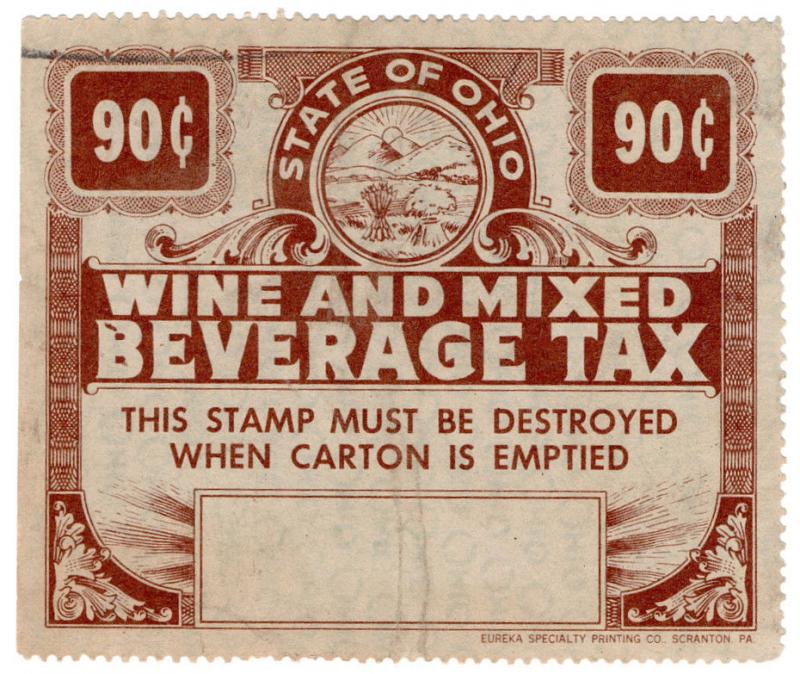 (I.B) US Revenue : Wine & Mixed Beverage Tax 90c (Ohio)
