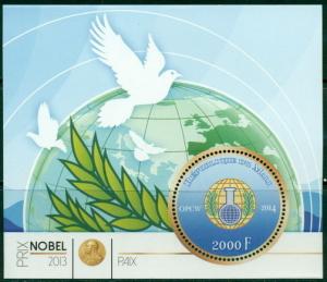 MALI SHEET NOBEL PRIZE OPCW