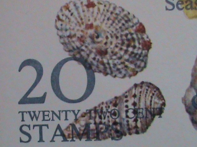 ​UNTIED STATES-1985 SC# 2121a SEA SHELLS USA-RARE BOOKLET MNH VF 10 STAMPS