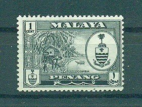 Malaya - Penang sc# 56 mng cat value $.25