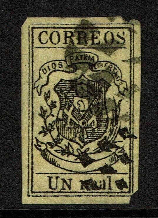 Dominican Republic SC# 29 Used / Reprint? Thined UR Corner  - S7521