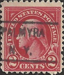# 554 USED CARMINE GEORGE WASHINGTON