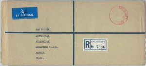 82306 - RHODESIA - POSTAL HISTORY - Official Mail COVER to SPAIN + LEAFLET 1973