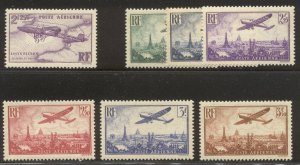 FRANCE #C7-13 Mint NH - 1934-36 Airmail Issues