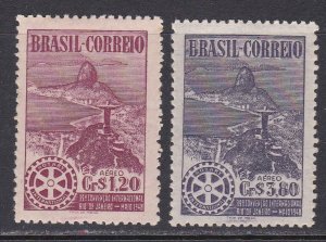 Brazil Sc #C66-C67 Mint Hinged