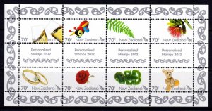 New Zealand 2012 Greeting Stamps Mint MNH Miniature Sheet SC 2412