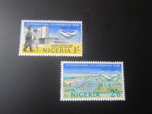 Nigeria 1965 Sc 179-80 MNH