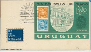 63332 - URUGUAY - POSTAL HISTORY - FDC COVER 1972 - STAMP DAY