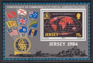 Jersey 329 Souvenir Sheet MNH VF