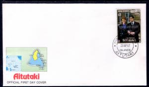 Aitutaki B48 U/A FDC