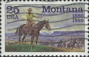 # 2401 USED MONTANA STATEHOOD CENTENIAL    
