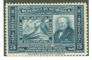 Nicaragua #C255 Unused Single