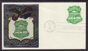 US U582 Centennial Envelope Ross U/A FDC
