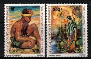 New Caledonia Sc C191-2 MNH Set,1983 - Art, Paintings -R. MASCART,P. NEILLY-HJ06