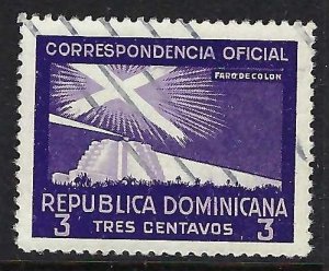 Dominican Republic O20 VFU M758-2