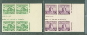 United States #766-767 Unused Multiple