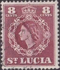 St Lucia #163 Used