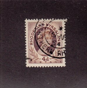 Rhodesia & Nyasaland Scott #145 Used