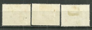 1941 Denmark 277-9  Bering's Ship C/S used