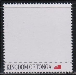 Tonga,  3pa Personalizable Stamp (SC# 1188) MNH