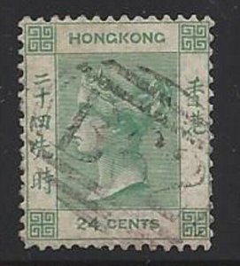 HONG KONG 1863 #18 Excellent Used Stamp