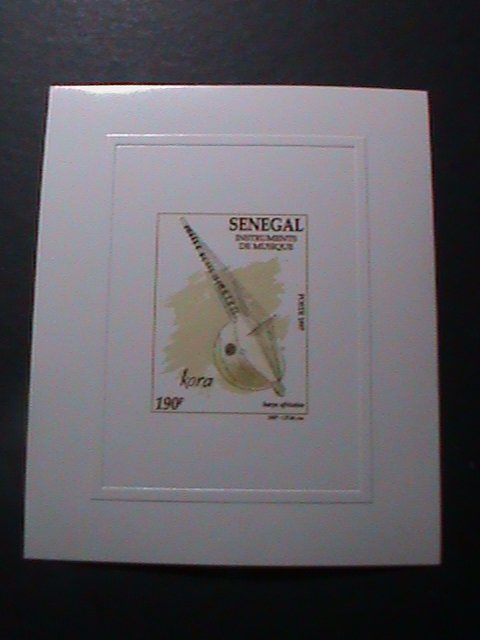 ​SENEGAL-1997 SC#1291 MUSICAL INSTRUMENT -DELUXE PROOF SHEET MNH VERY FINE