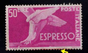 Italy Scott Used E24 Used Special Delivery 1951 Winged Foot design