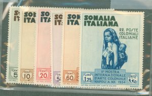 Somalia (Italian Somaliland) #164-69 Unused Single (Complete Set)