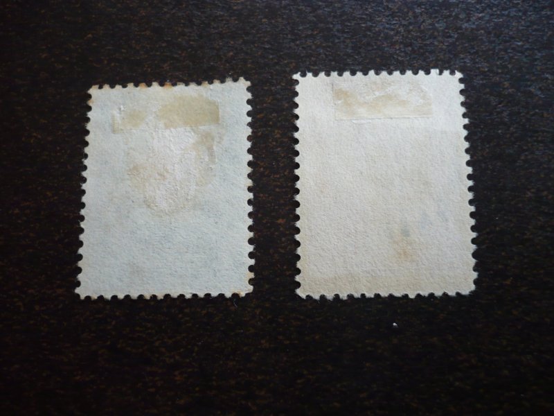 Stamps - Newfoundland - Scott# 80, 83 - Used Part Set of 2 Stamps