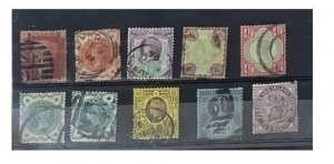 Vintage Queen Victoria stamps inc Penny Red