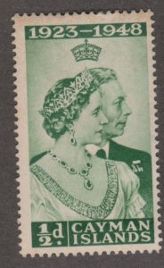 Cayman Islands 116 Silver Wedding Issue 1948