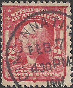 # 319 Used Carmine George Washington Type I