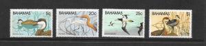 BIRDS - BAHAMAS #492-5  MNH