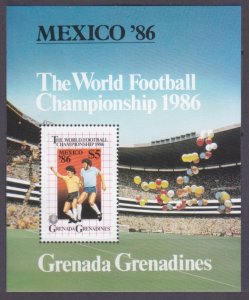 1986 Grenada Grenadines 752/B106 1986 FIFA World Cup in Mexico 8,00 €