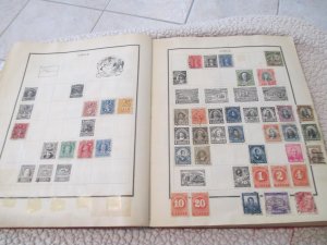 VEGAS - Battered 1928 Scott Album - OLD Stamps Incl China  >160 Photos! FE604