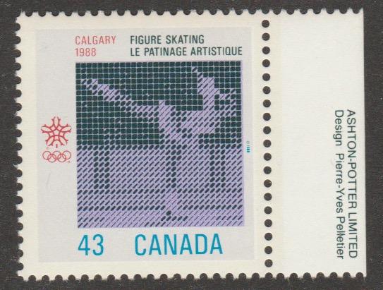 Canada 1197 Figure Skating  MNH