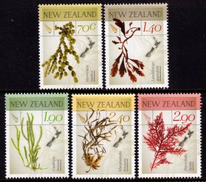 New Zealand 2014 Seaweeds Complete Mint MNH Set SC 2501-2505