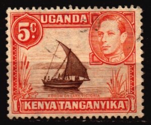 Kenya Uganda Tanganyika Used Scott 68